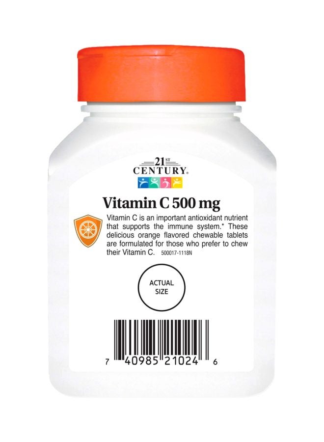21st Century Vitamin C 500 mg Supplement - 110 Tablets - Image 2